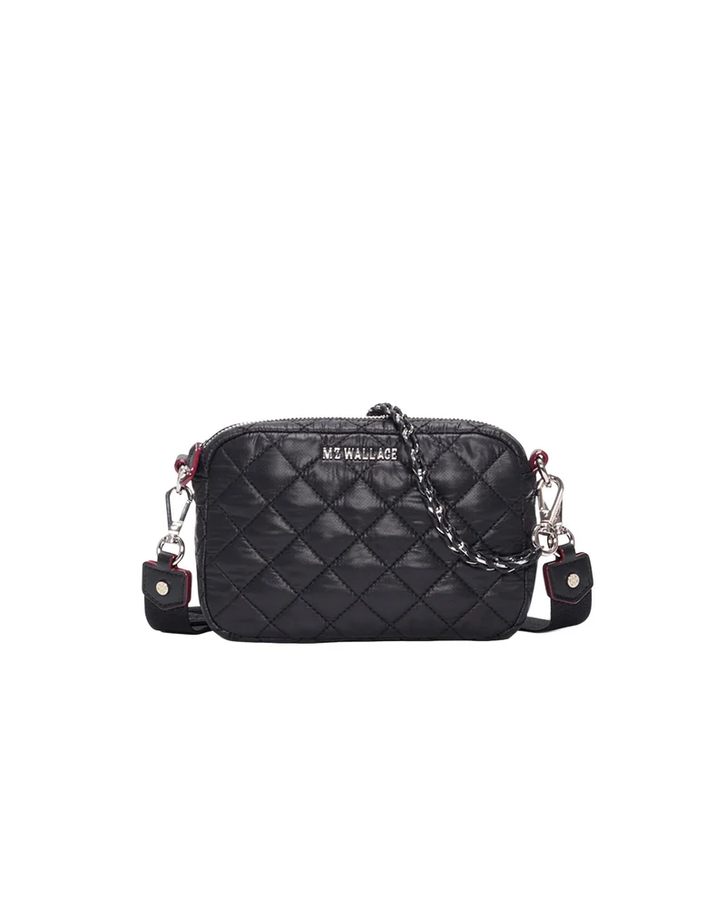 MZ Wallace Black Mini Crosby Crossbody