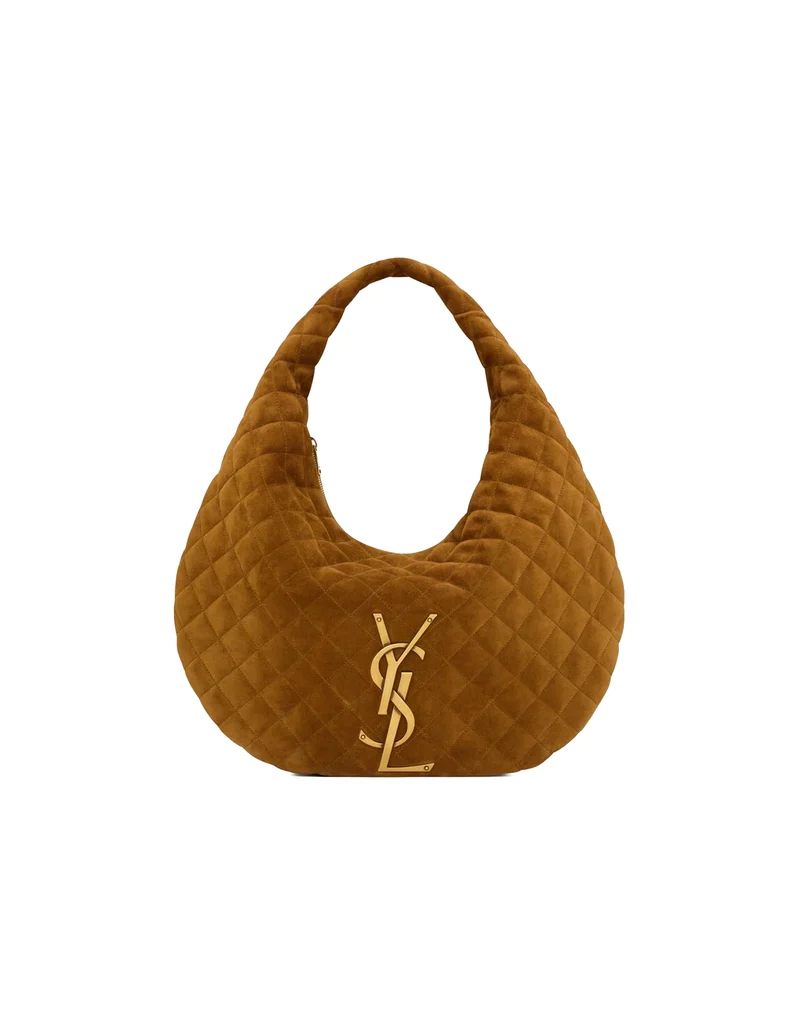 Saint Laurent ICARE Suede Hobo Bag