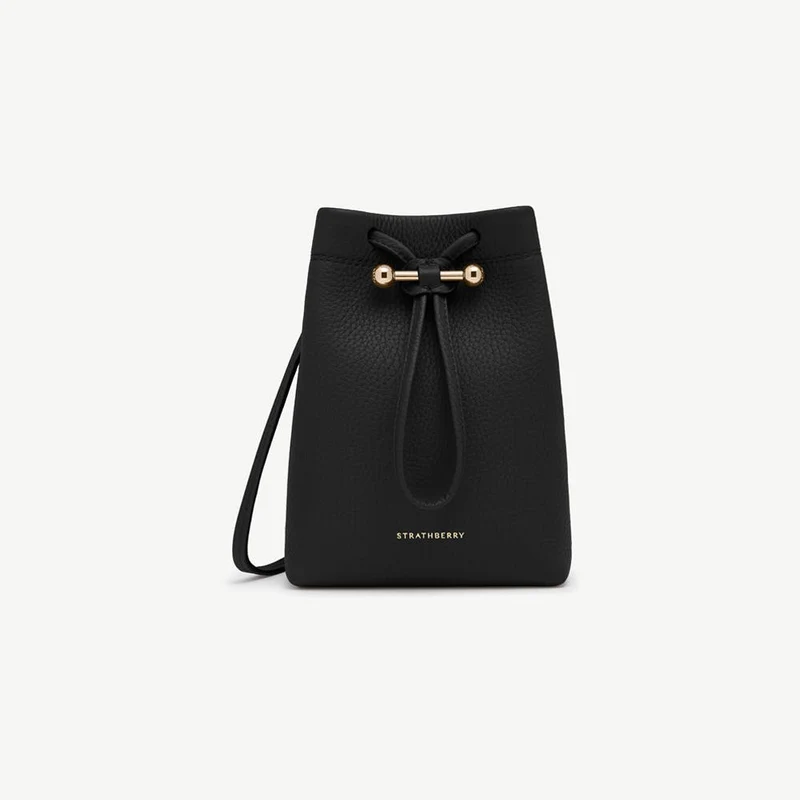 Osette Midi Pouch - Black