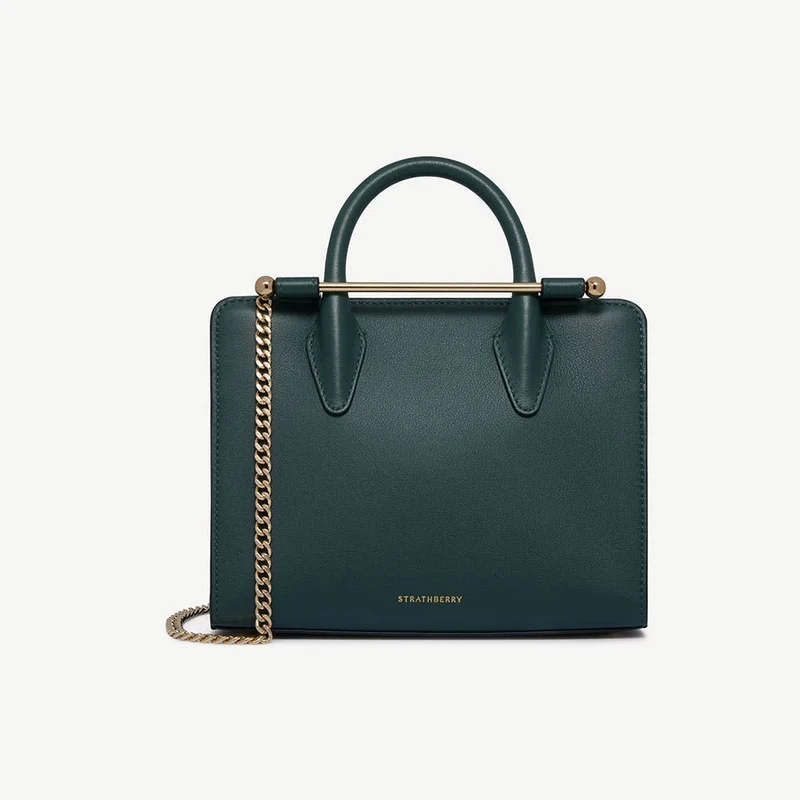 Mini Tote - Bottle Green