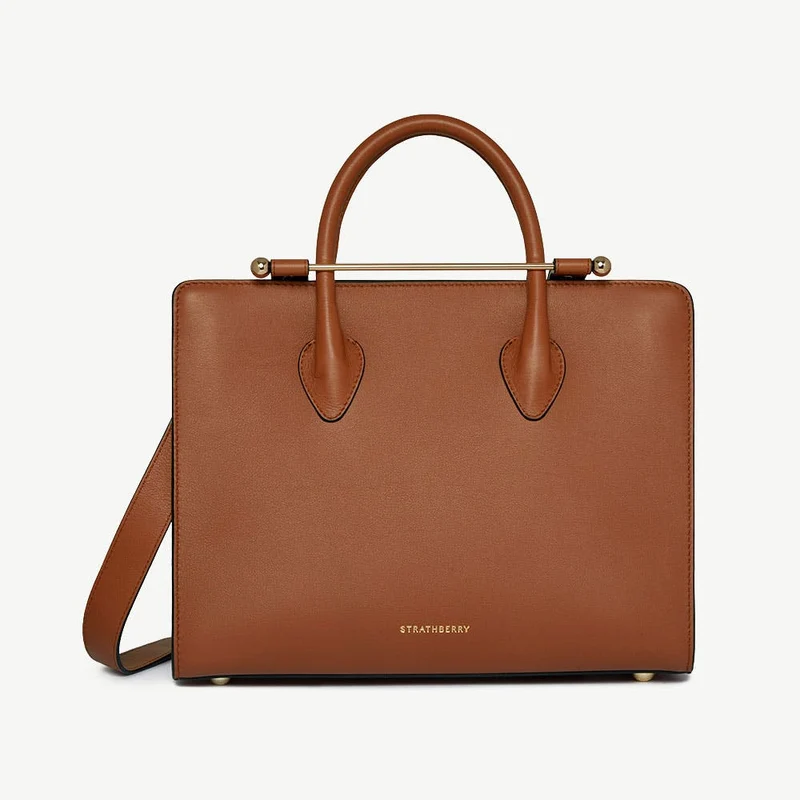 Midi Tote - Chestnut