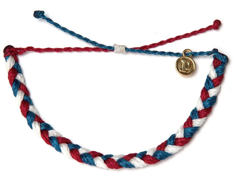 American Flag Braided