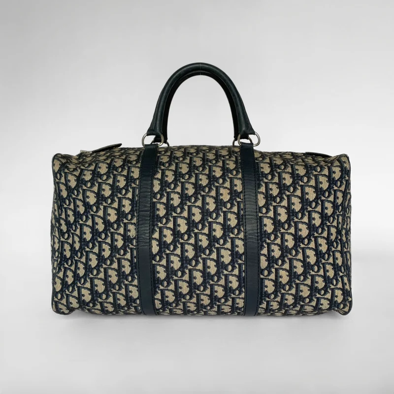 Dior Bowlingväska Stor sned canvas