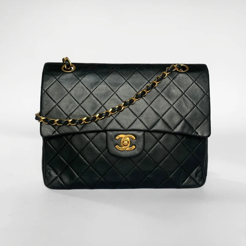 Chanel Classic Flap Bag Högt lammskinnsläder