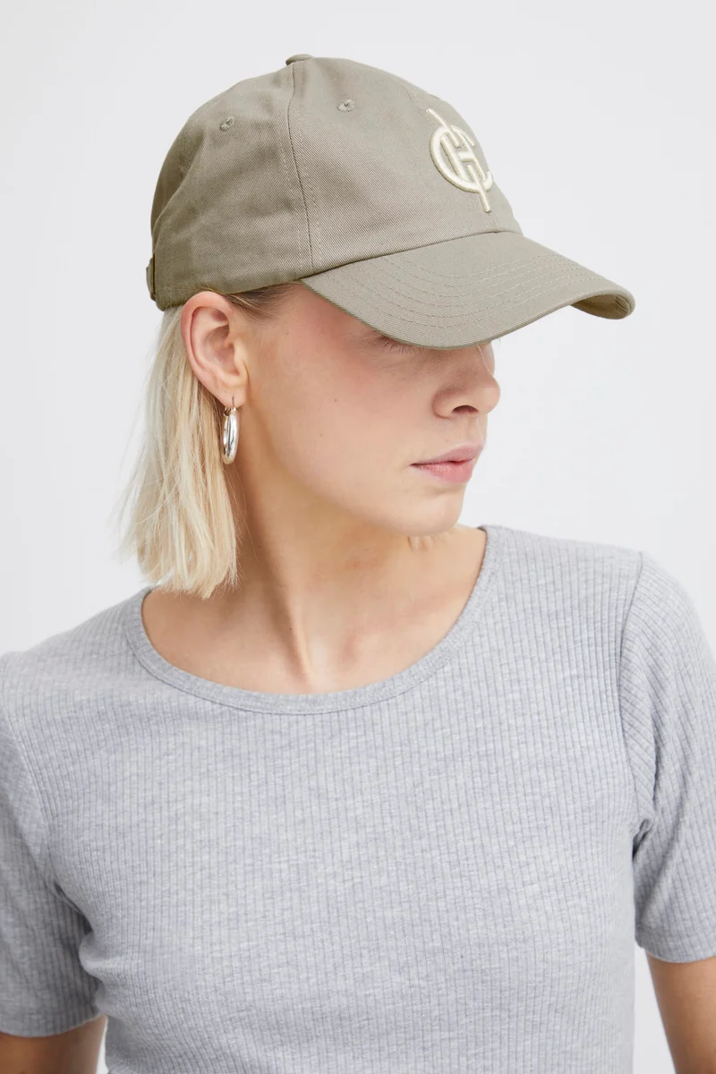 Keps Malina, silver gray