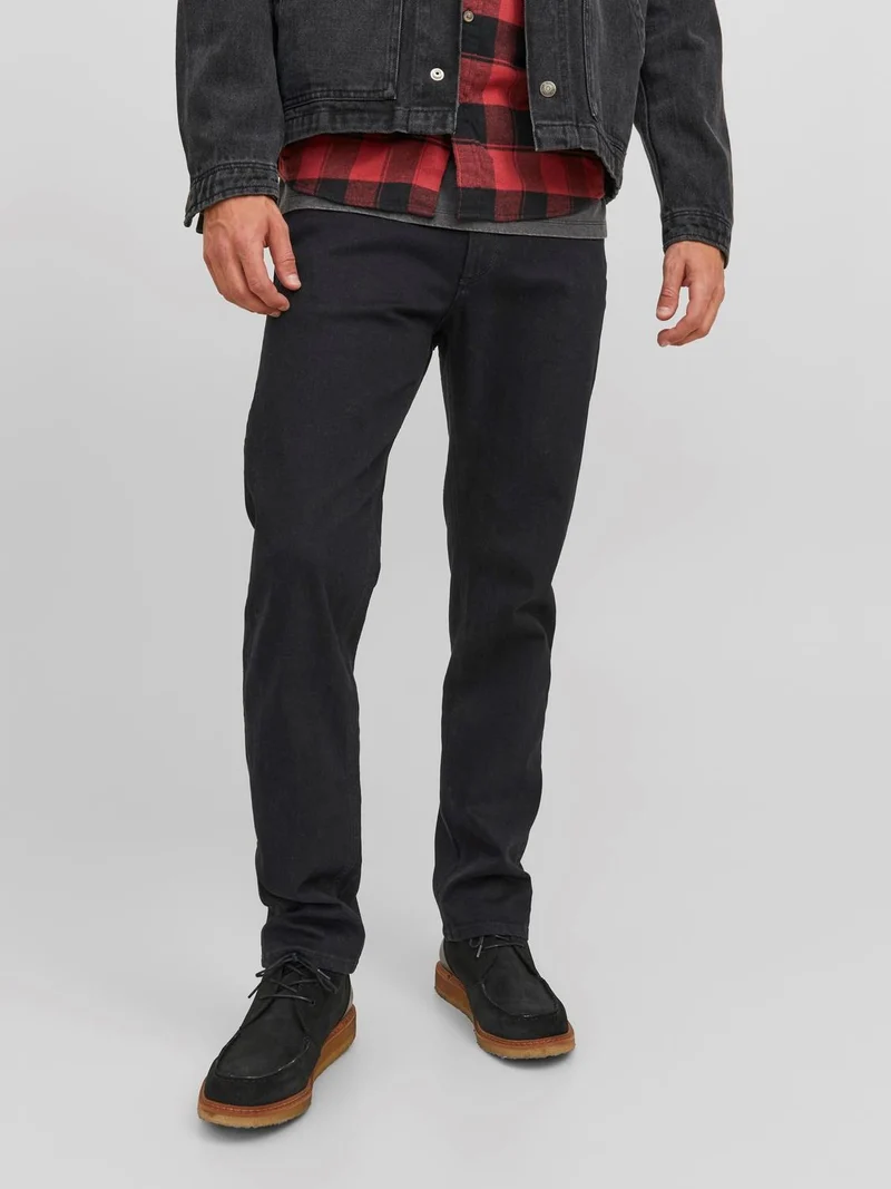 Jeans Clark Evan 598, black denim