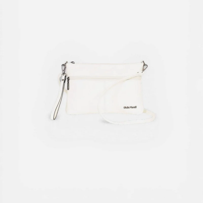 Giulia Pieralli Classic Clutch Shoulderbag White