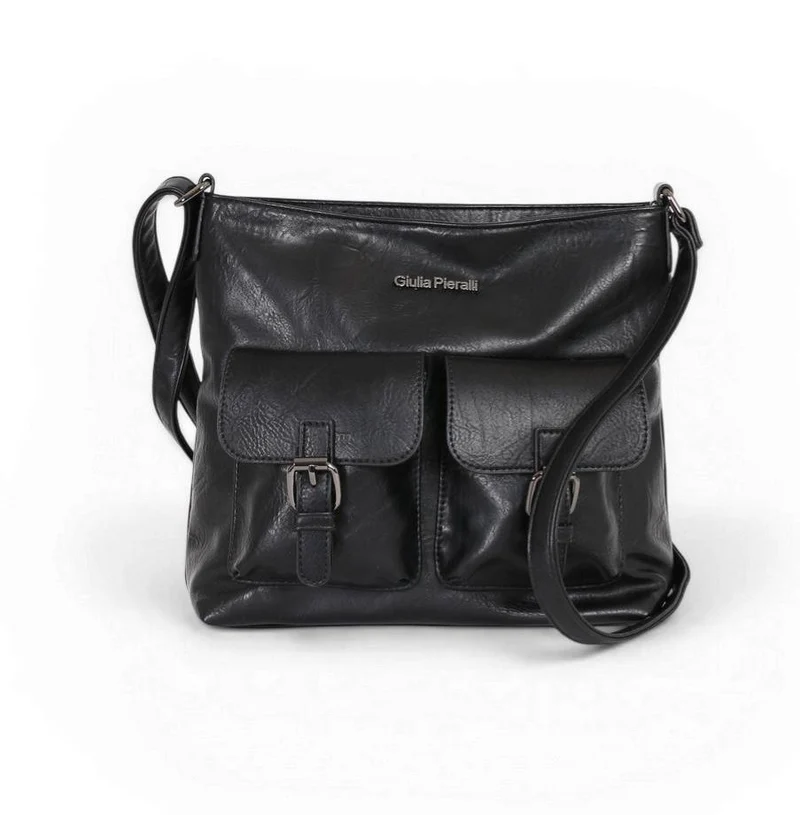 Giulia Pieralli Classic Black Crossover 2-Pockets