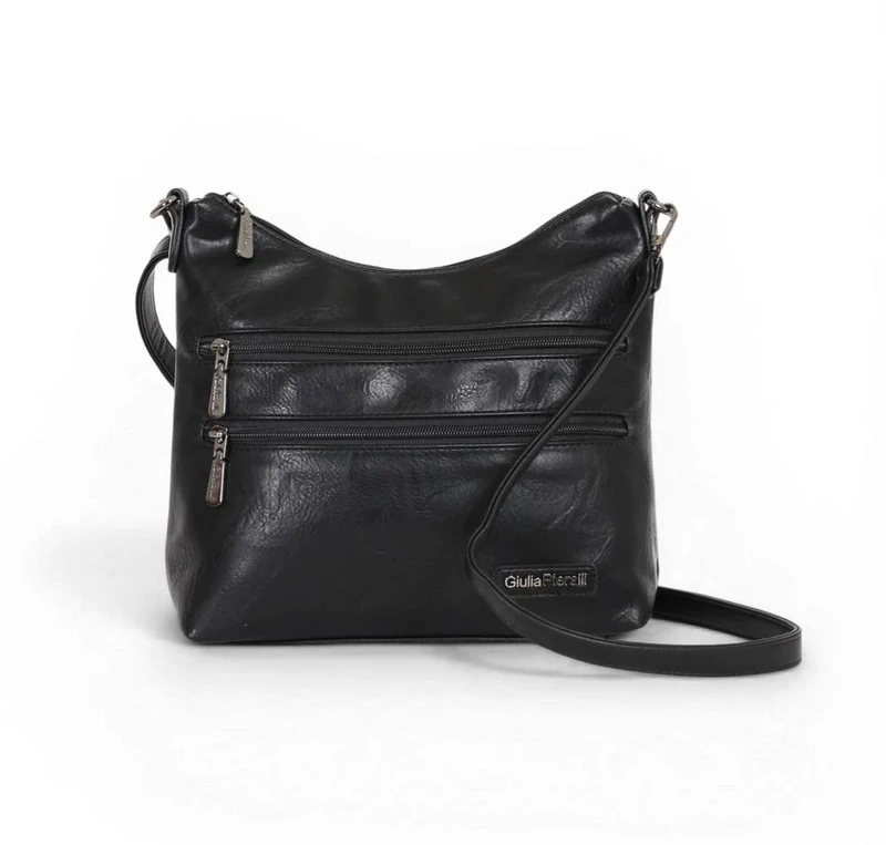 Giulia Pieralli Classic Bucket Shoulderbag Black