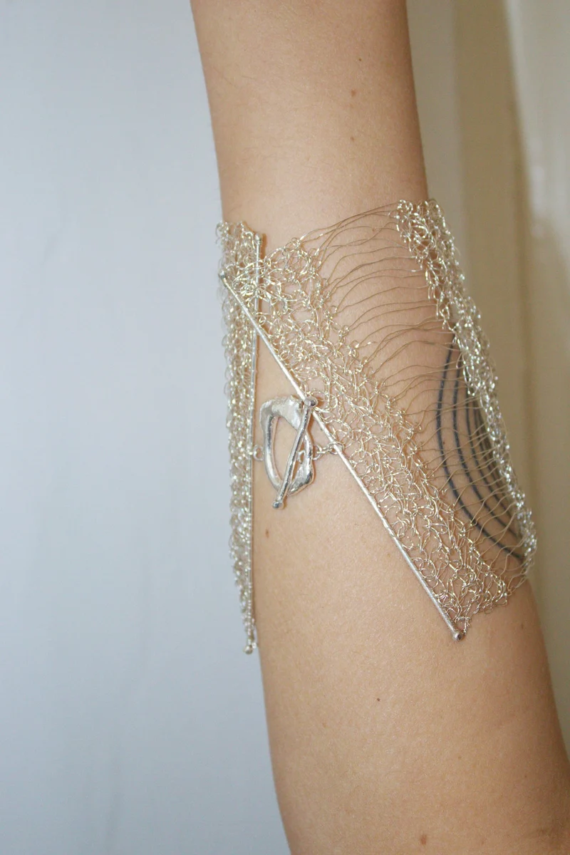 Virkad Armband