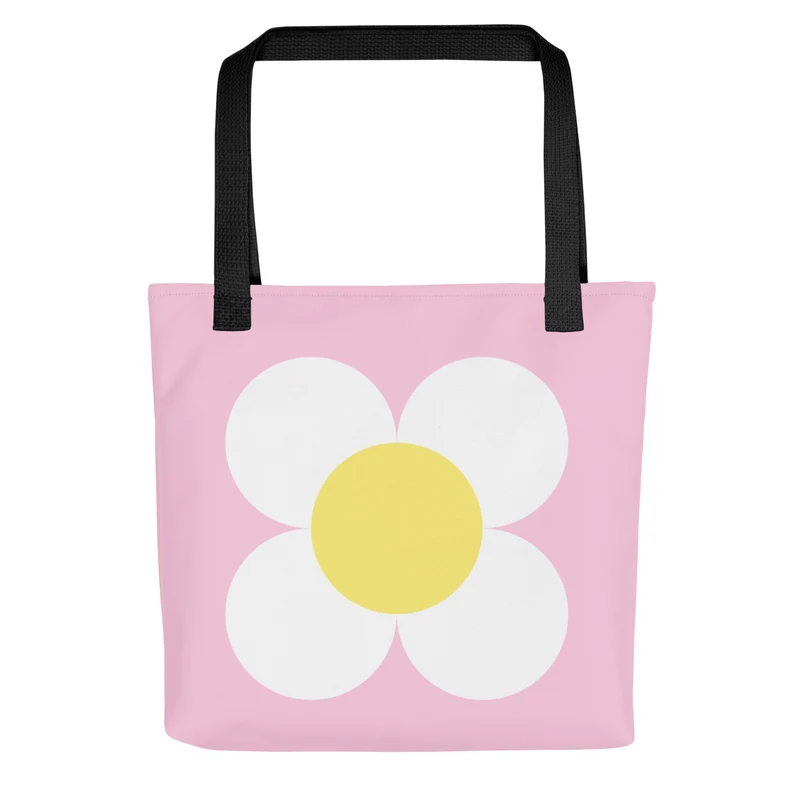 Väska Blom Rosa