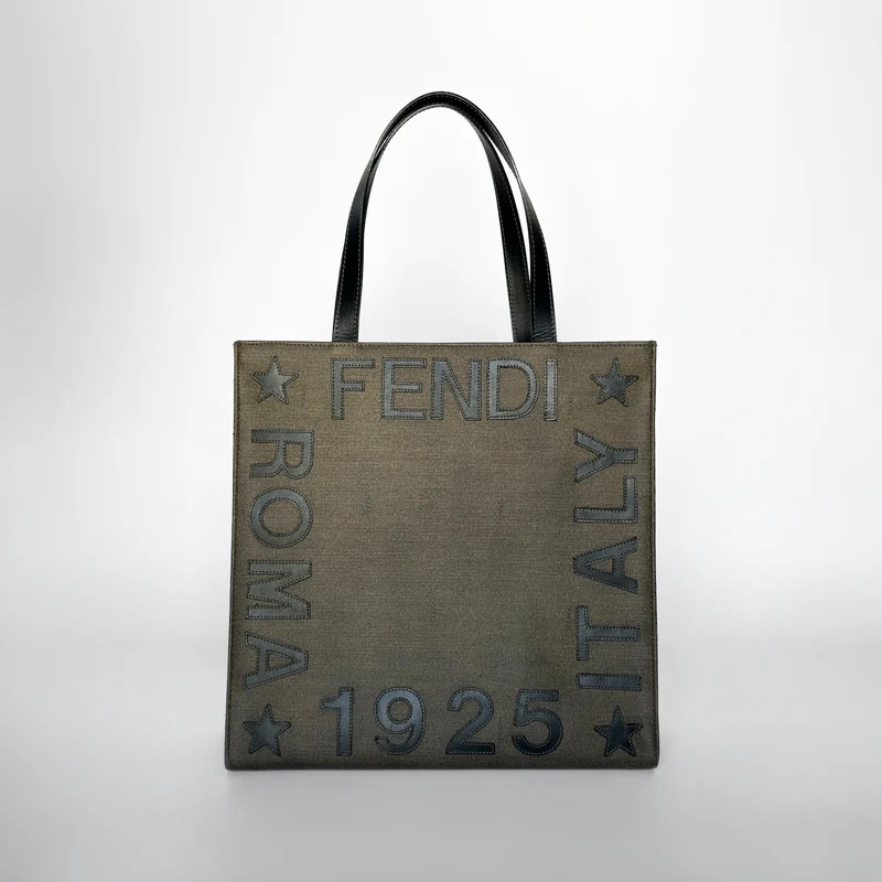 Fendi Roma Tote Canvas