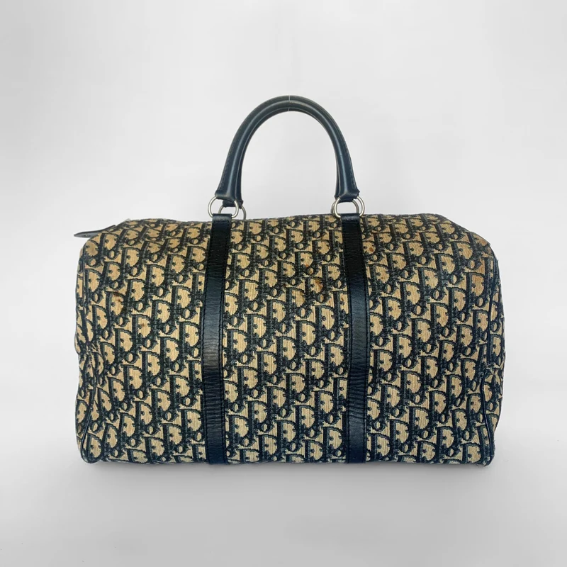 Dior Bowlingväska Stor sned canvas