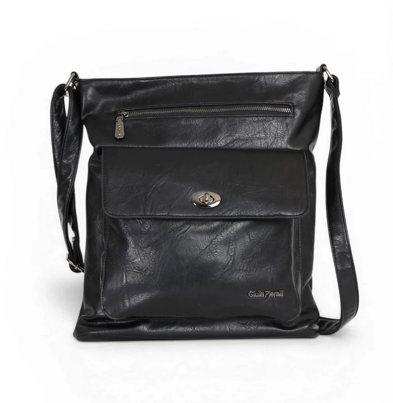 Giulia Pieralli Classic Topzipper A4 Black