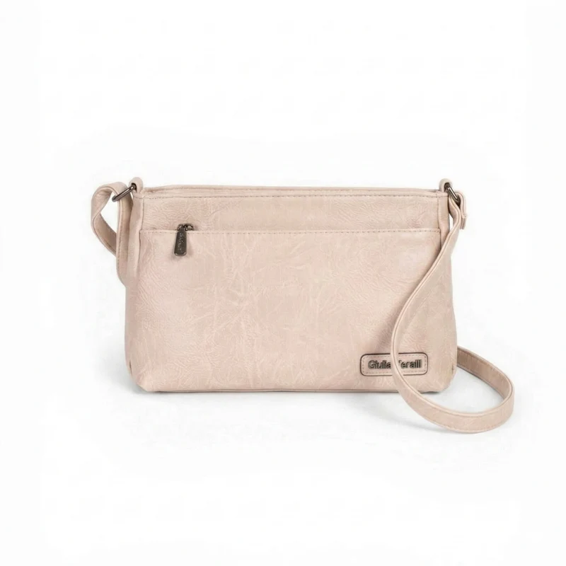 Giulia Pieralli Classic Wide Shoulderbag Taupe
