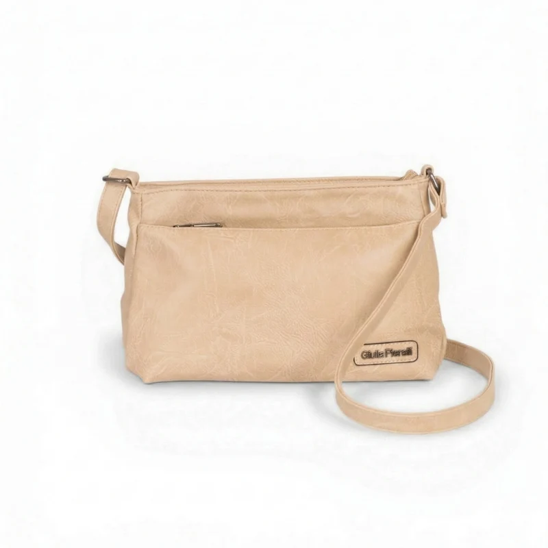 Giulia Pieralli Classic Wide Shoulderbag Sand