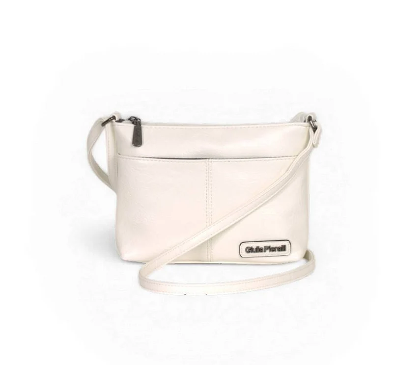 Giulia Pieralli Classic Small Shoulderbag White