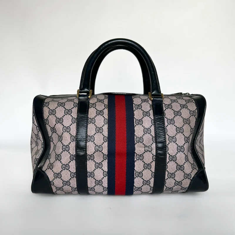 Gucci Boston väska Monogram Canvas