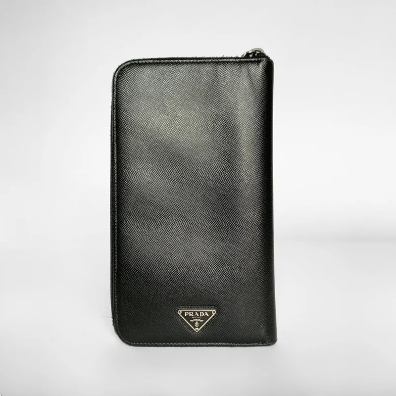 Prada Handväska Plånbok Läder
