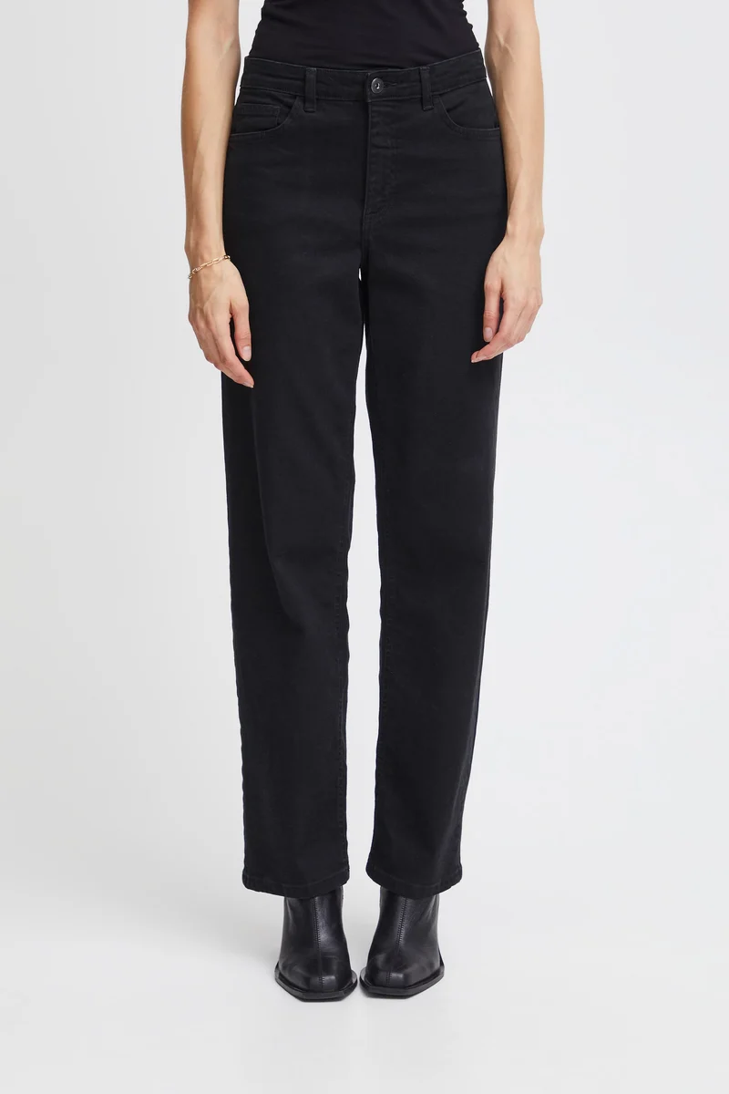 Jeans Twiggy straight, black