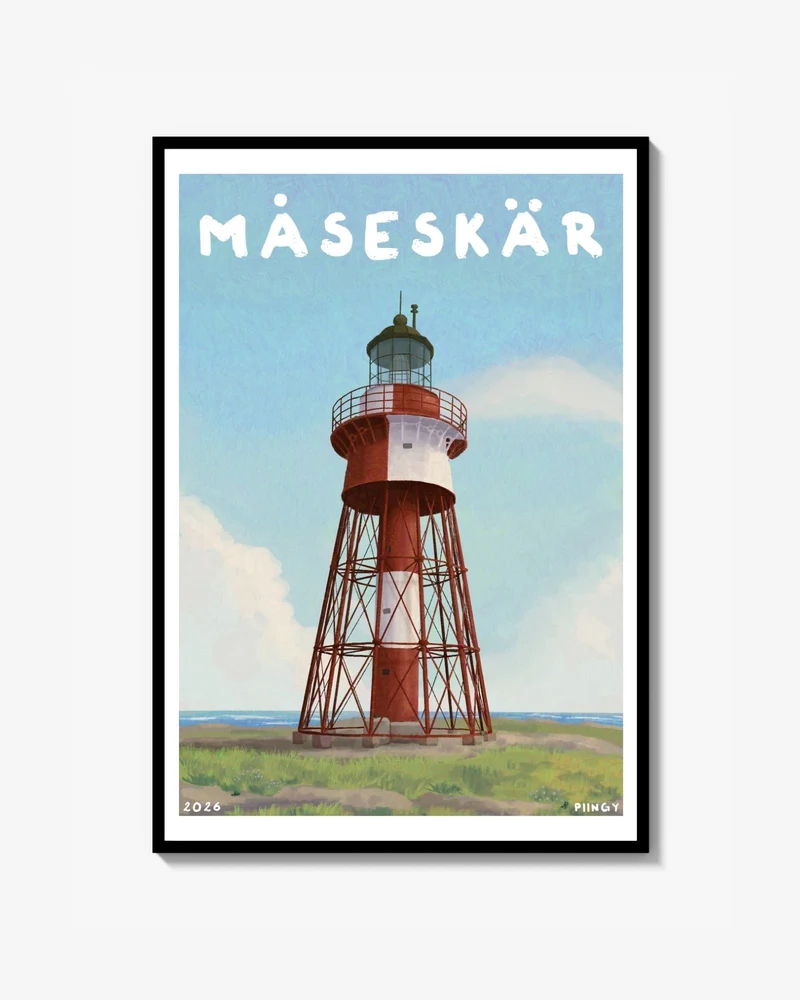 Måseskär - Fyr Poster