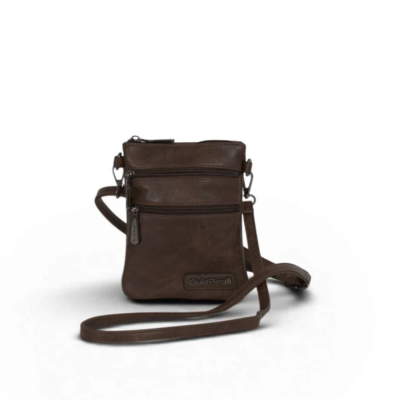 Giulia Pieralli Classic Phonebag Coffe