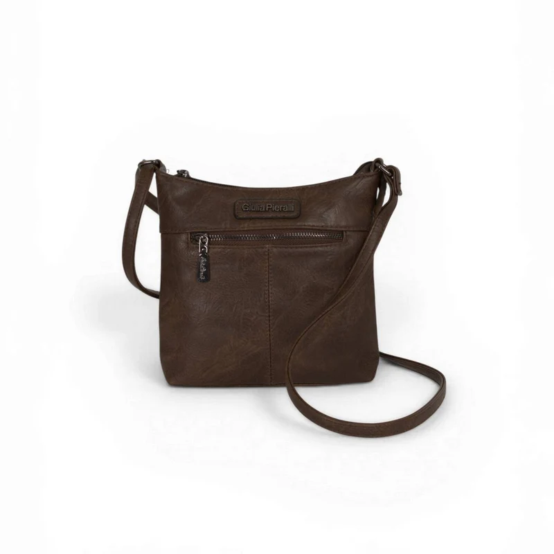 Giulia Pieralli Classic Topzipper Small Coffe