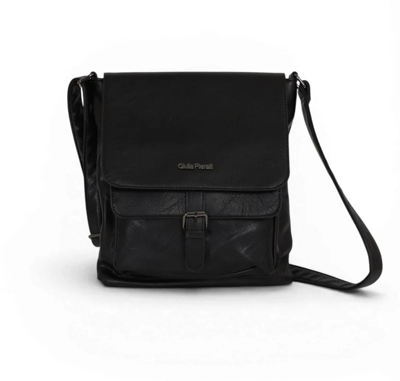 Giulia Pieralli Classic Flapbag Black