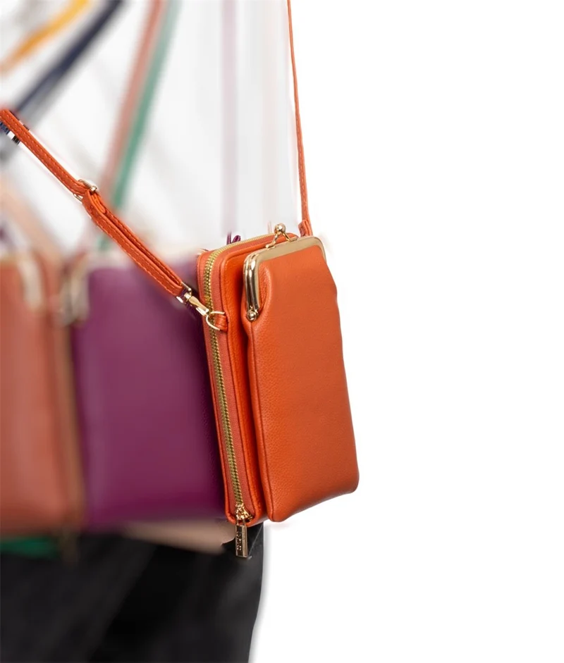 BHC Pocket Phonebag Cognac Orange