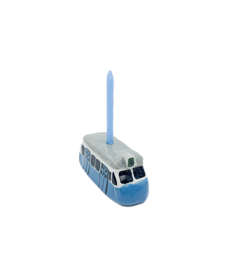 Tårtljushållare - Gothenburg tram
