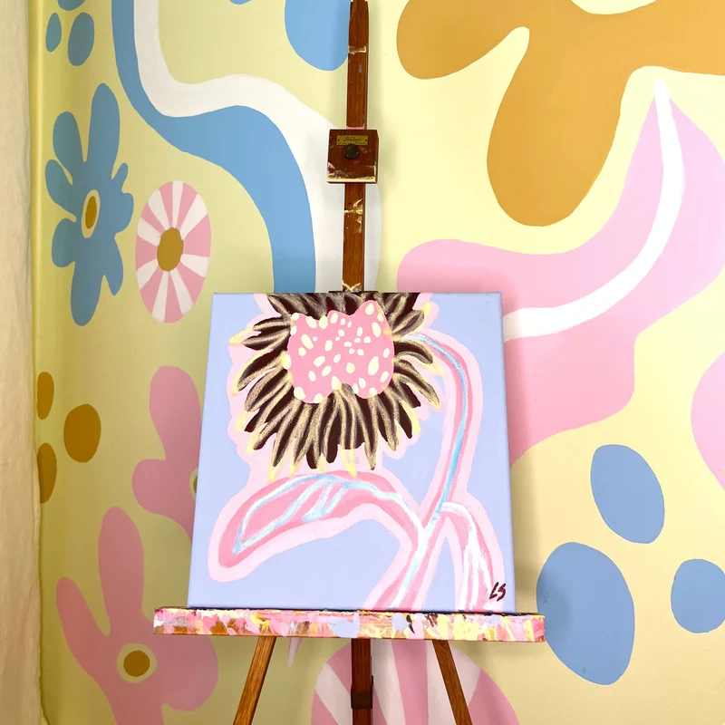 Turn to the Sun, Bloom 04, Original Målning
