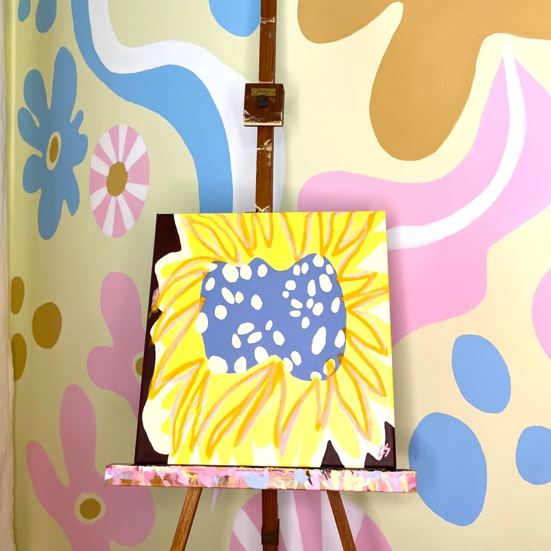 Turn to the Sun, Rise 03, Original Målning