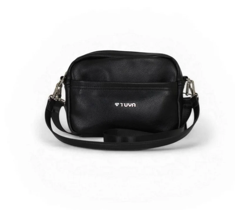 Tuva Collection Wide Shoulderbag Black