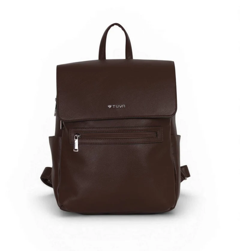 Tuva Collection Laptop Backpack Coffe