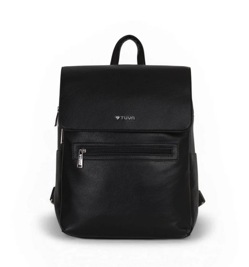 Tuva Collection Laptop Backpack Black