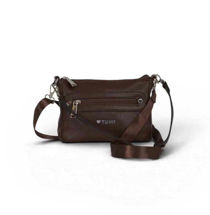 Tuva Collection Small Crossbody Coffe