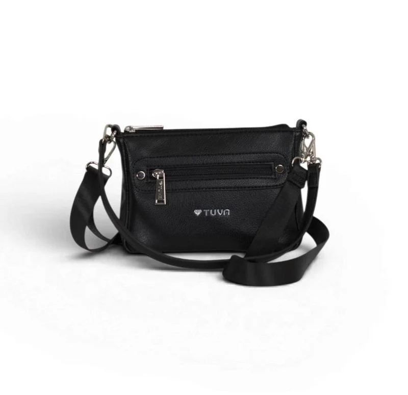 Tuva Collection Small Crossbody Black