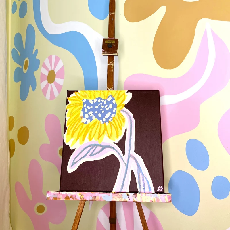 Turn to the Sun, Rise 04, Original Målning