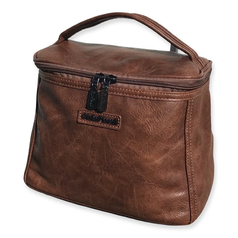 Giulia Pieralli Classic Cosmeticbox Cognac