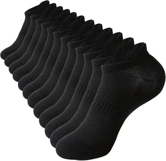 Womens Ankle Socks Athletic Running Low Cut Socks