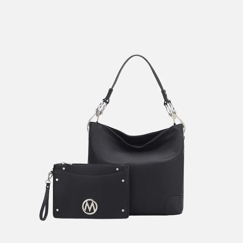 Viviana Hobo Bag and Wristlet Set