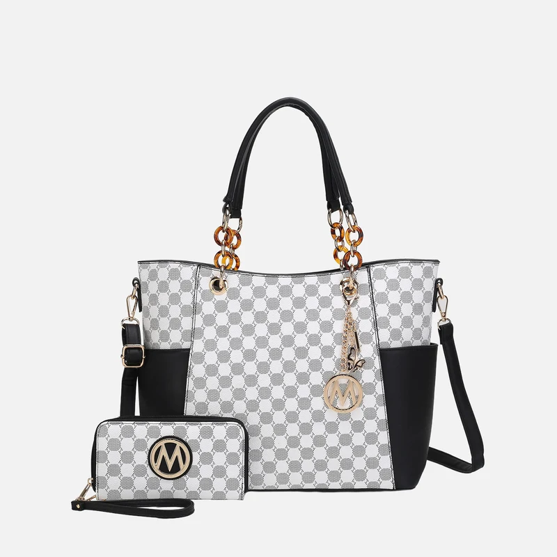 Merlina Tote Bag and Wallet Set