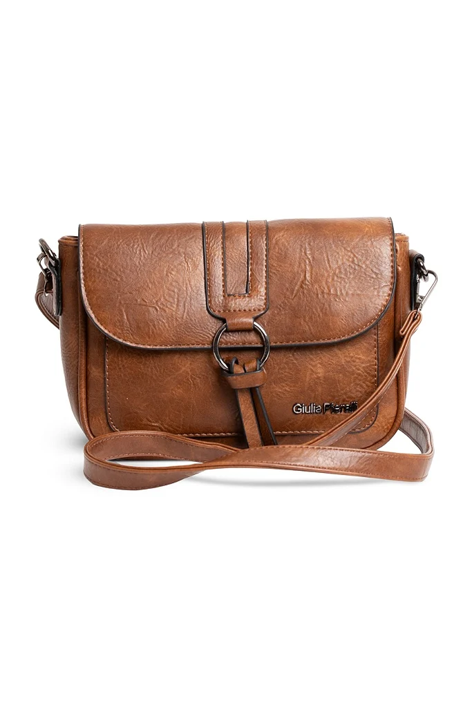 GP Classic Luna Flapbag Cognac