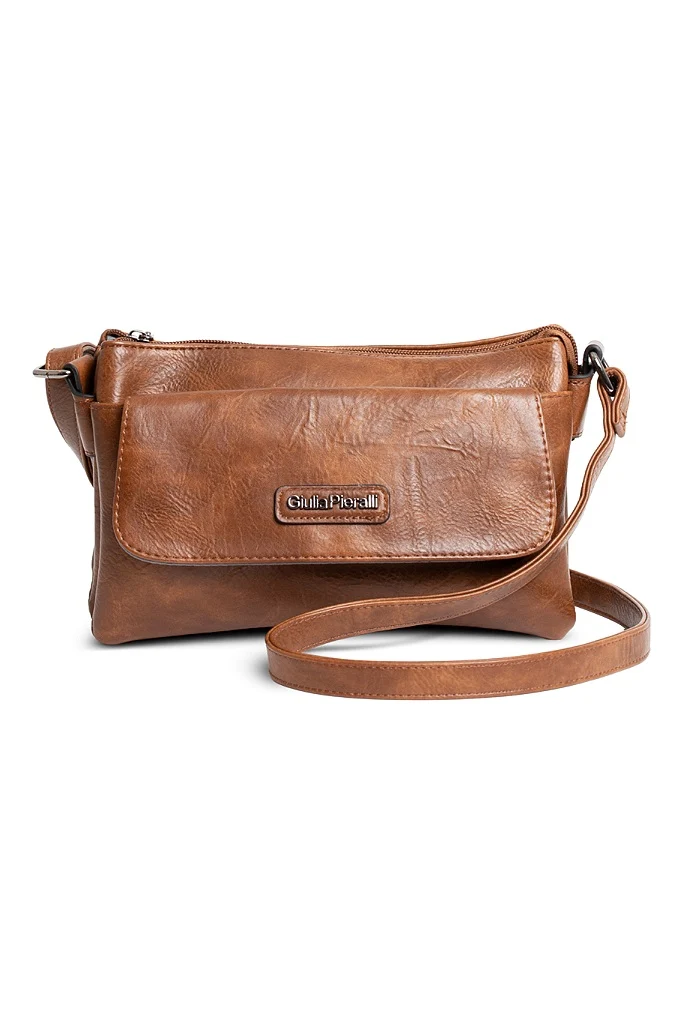 GP Classic Miley Wide Shoulderbag Cognac
