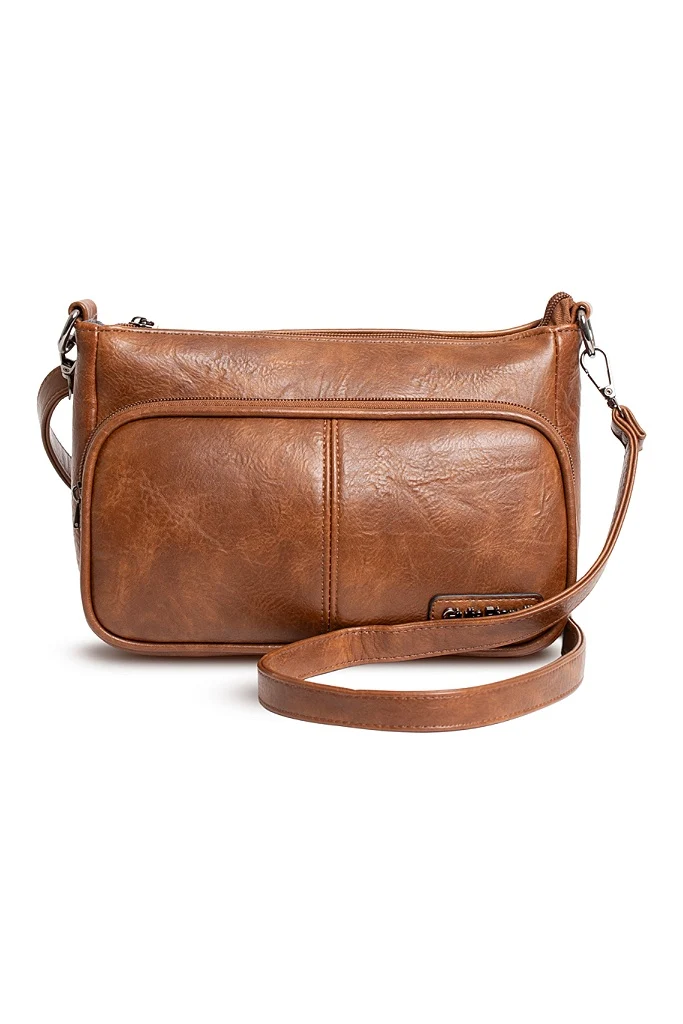 GP Classic Sarah Shoulderbag Cognac