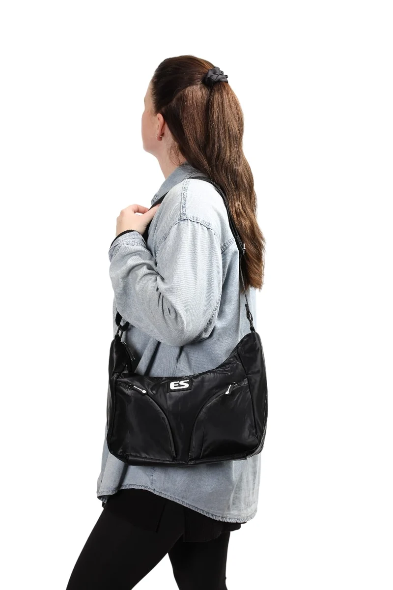 Emma Spagnesi Waterproof Big Shoulderbag Black