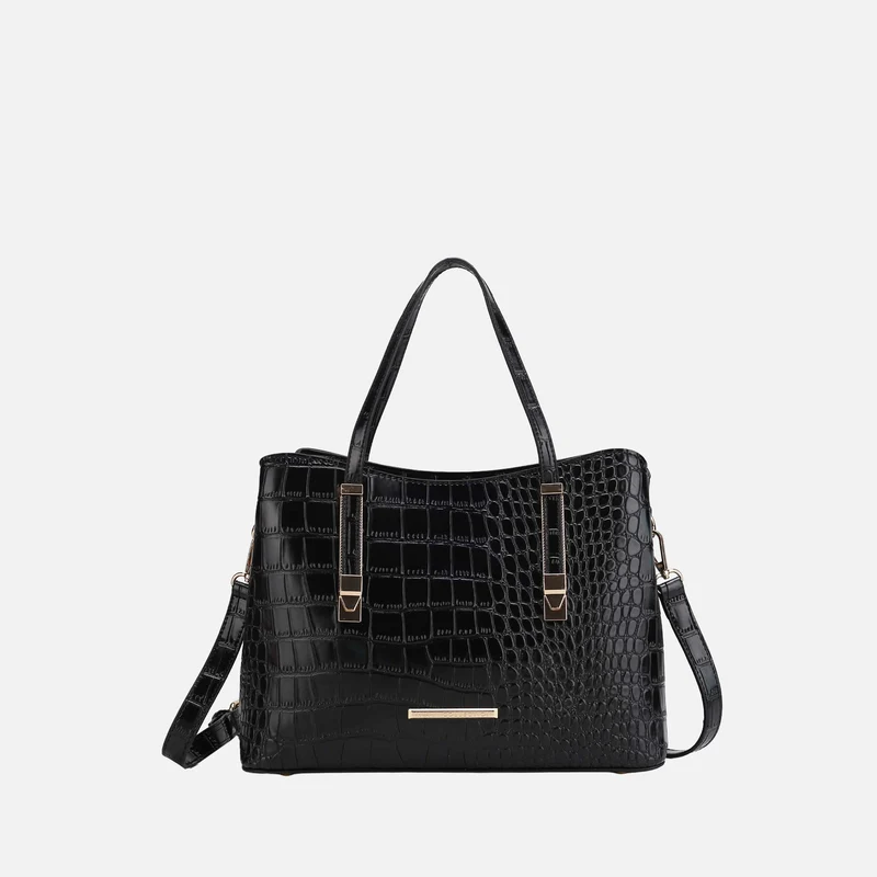 Aurelia Embossed Shoulder Bag