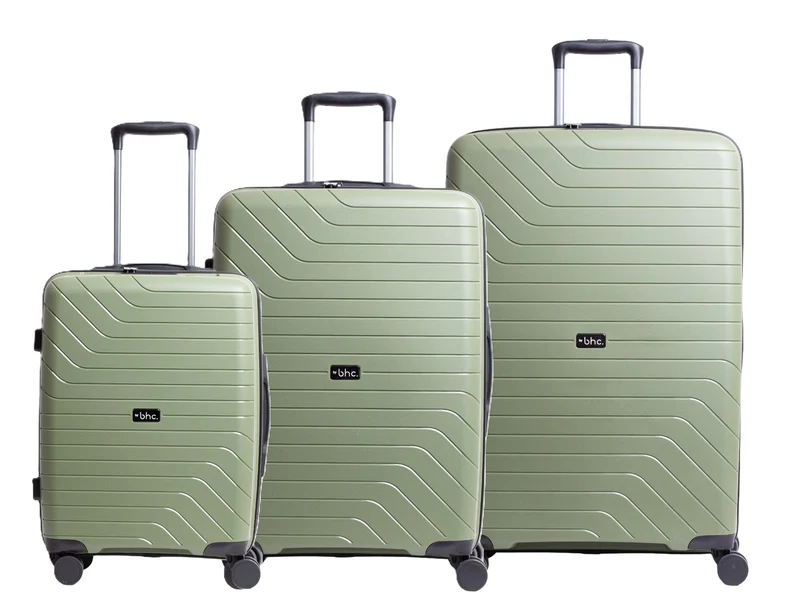 BHC PP Luggage Malaga 3-set Green