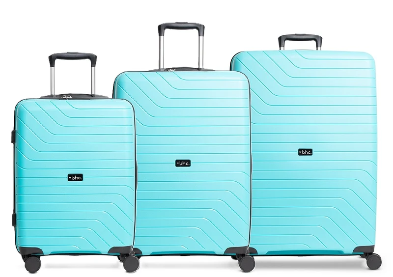 BHC PP Luggage Malaga 3-set Aqua