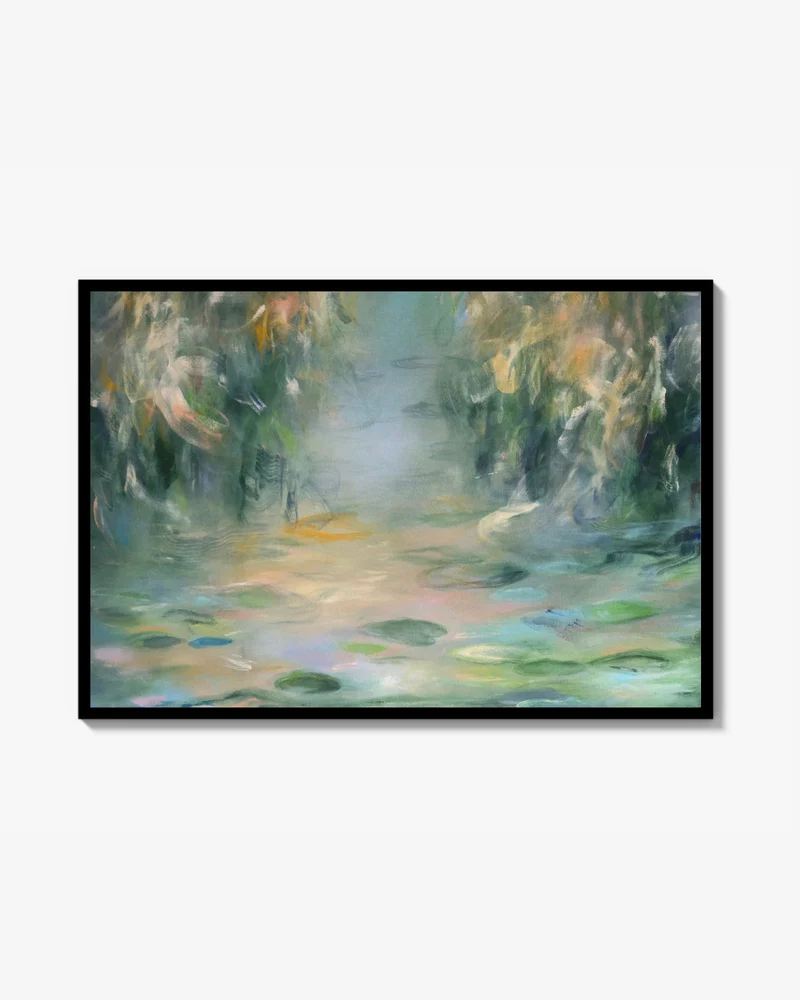 Waterlilies art Print
